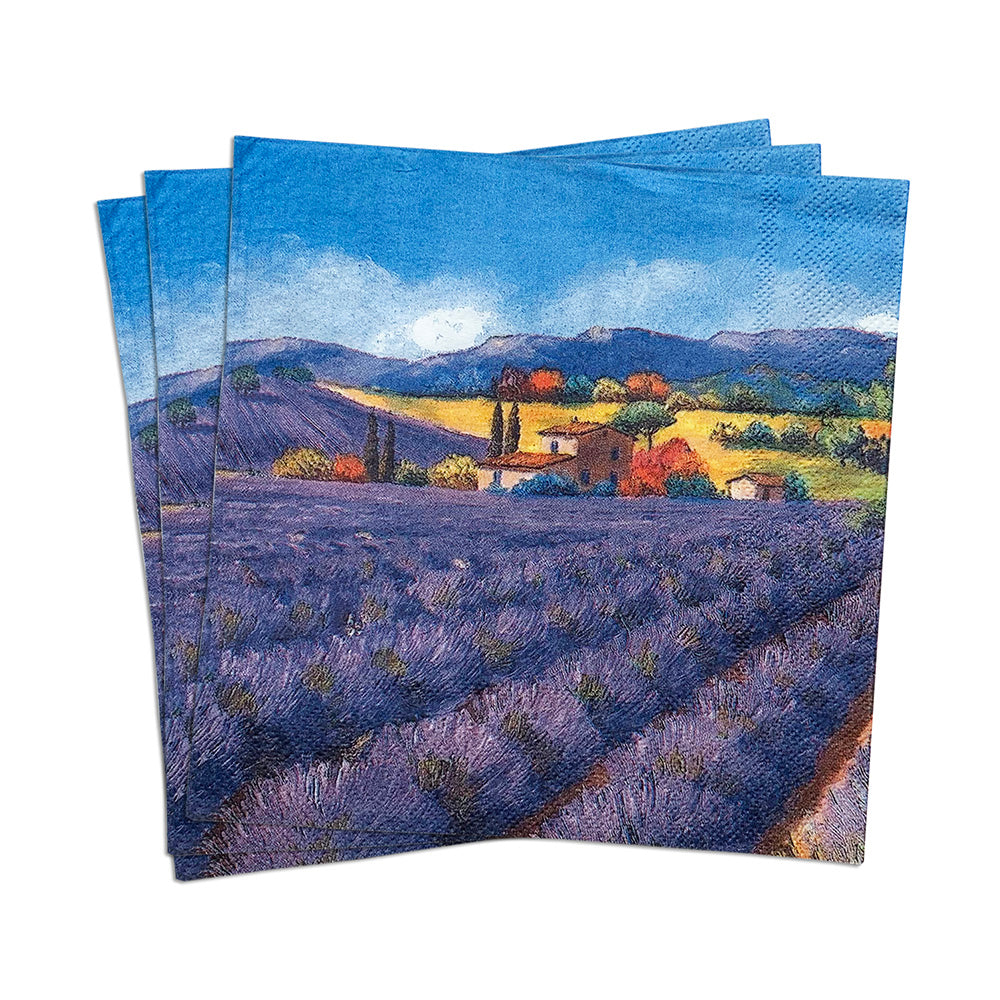 Under the Provencal sun Paper Luncheon Napkins - 20 Per Package