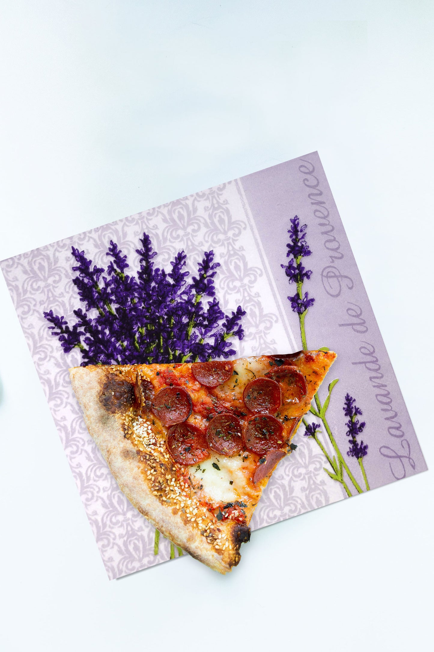 Lavender Paper Luncheon Napkins - 20 Per Package
